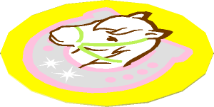 Sticker  1.9 x  1.9 Round with Horse Head in Horseshoe