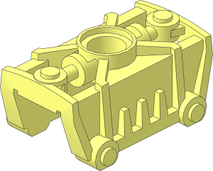 Constraction Shell  2 x  3 x  1.5 with Peghole