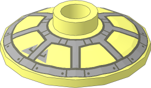 Dish  2 x  2 Inverted with Octagonal Cockpit Pattern