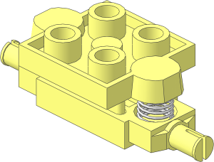 Car Wheel Holder  2 x  2 with Suspension