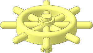 Boat Ship Wheel with Pin
