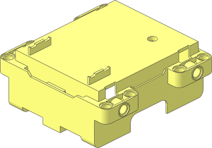 ~Electric Powered Up 2 Port Battery Box Bottom with Electric Contacts