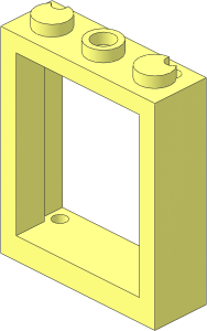 Window  1 x  3 x  3 Frame