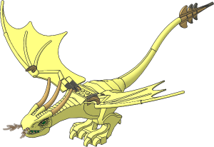 Animal Dragon Body Hungarian Horntail with Pattern (Complete)