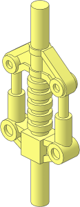 Bar  5L with Cylinders on Sides