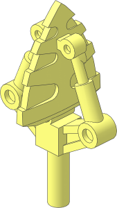 Bar  4.2L with Spear and Cylinders on Sides