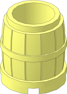 Barrel  2 x  2 x  1.667