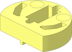 ~Technic Competition Cannon with Flat Bottom Lid