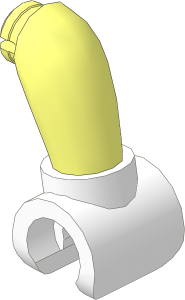 Figure Arm Mario with White Hand Pattern