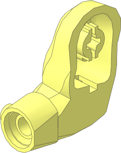 Figure Troll Arm Right with Wrist Cuff