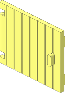 Door  1 x  4 x  3