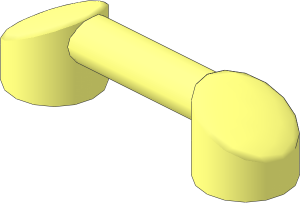 Bar  1 x  3 with Stud Connectors