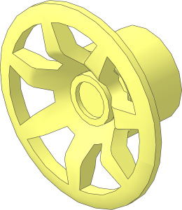 Wheel Cover  7 Spoke for Wheel 14 x 18