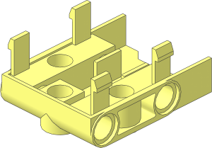 ~Electric Powered Up Small Angular Motor Front Bottom