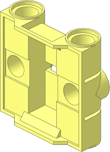 ~Electric Powered Up Small Angular Motor Back
