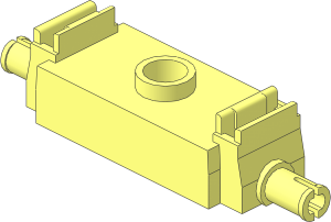 ~Brick  2 x  5 with Two Pins