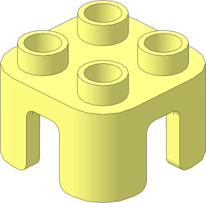 Duplo Stool with  4 Studs