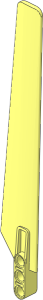 Technic Rotor Blade 19L with Beam  3L Bent Left