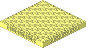Technic Brick 16 x 16 x  1.333
