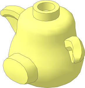 Minifig Head Pig