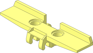 Technic Chain Tread 7 Wide with Cleat