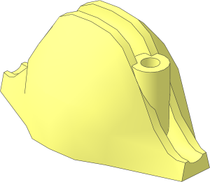 ~Minifig Hat Bicorne (Obsolete)