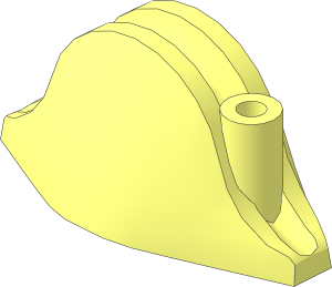 Minifig Hat Bicorne