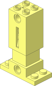 Brick  2 x  4 x  5 Spring Loaded (Extended)