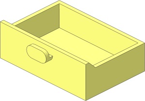 =Container Cupboard  2 x  3 x  2 Drawer