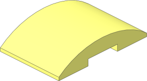 Slope Brick Curved  6 x  4 Double