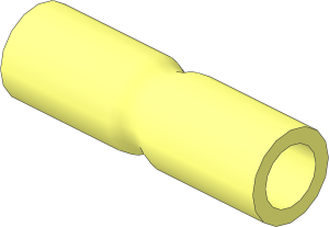 Technic Pneumatic Tube  2L with End Bulges