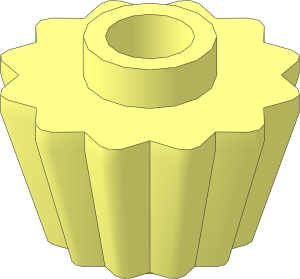 Minifig Food Cupcake