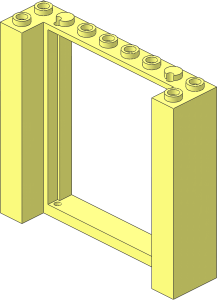 Door Frame  2 x  8 x  6