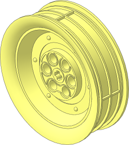 Wheel 20 x 62 Motorcycle Solid
