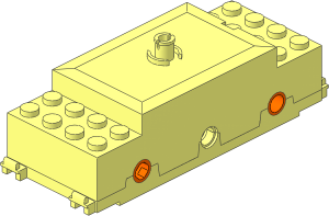 Electric Power Functions Train Motor