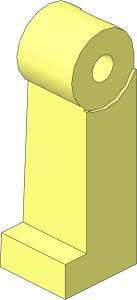 Minifig Leg Right Long with Closed Hole