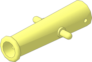 ~Minifig Cannon Shooting Barrel