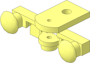 ~Train Buffer Beam with Open Buffer Bottom for Sealed Magnet (Type 2)