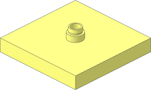 Duplo Turntable Base  4 x  4