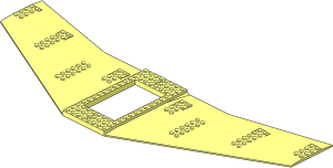 Wing 56 x 20 Airplane with  6 x 10 Cutout