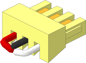 | Brickstuff Sensor Plug with Red/Black/White Cable Stub