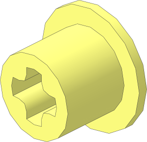 | Circuit Cubes Cubit Motor Axle Hub