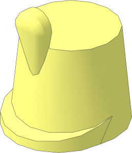 Minifig Hat Imperial Guard Shako
