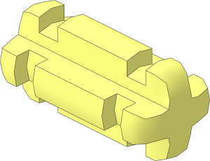 | Circuit Cubes Axle  1.25 Notched