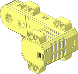 | BuWizz Electric Motor Body Assembly
