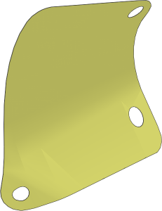 Sail 11 x  9 Trapezoidal (Formed Shape 1)