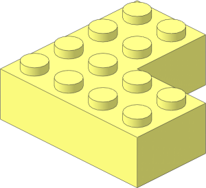 Mursten Brick  4 x  4 Corner