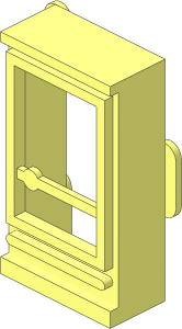 Mursten Door  1 x  2 x  3 Right