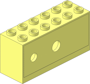 ~Motor Windup  2 x  6 x  2.333 Box without Axles