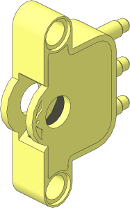 Technic Pneumatic Valve with Axle Hole Box